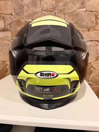 Casco integral Shiro SH-881 Motegi – Negro y amari