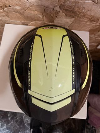 Casco integral Shiro SH-881 Motegi – Negro y amari
