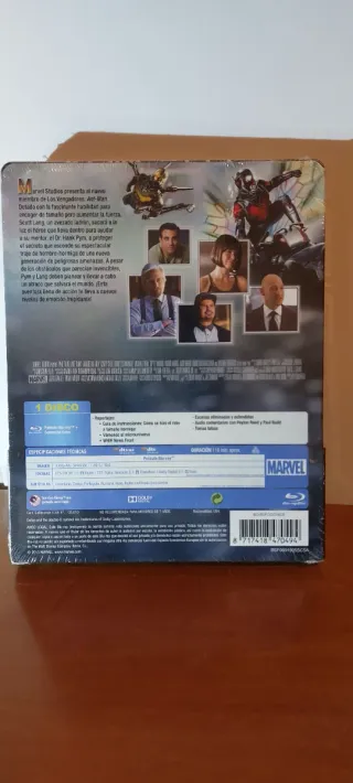 Blu-ray Ant-Man Marvel Español Steelbook