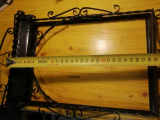 Marquesina metálica para imágenes religiosas