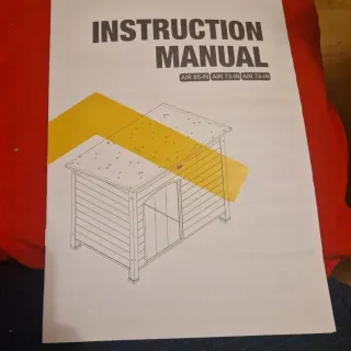 Caseta para perro madera y metal