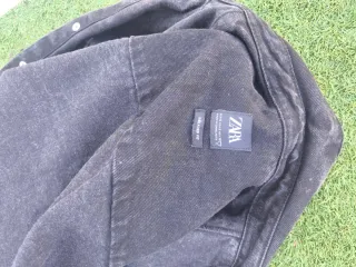 Chaqueta Vaquera Negra Hombre