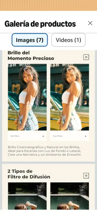 Filtro K&F Concept Gold Diffusion 67mm