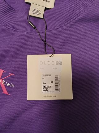 Maglia Calvin Klein Jeans Viola