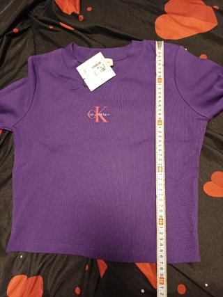Maglia Calvin Klein Jeans Viola
