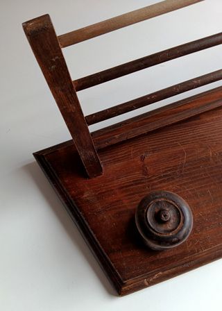 Antiguo PERCHERO PARED Madera - MADRID