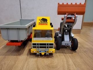 Lote Playmobil Camión 3141 + Pala 3934