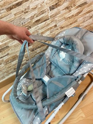 Hamaca para bebé con arco de juegos