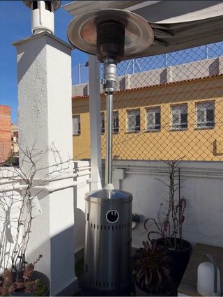 Estufa de terraza de butano