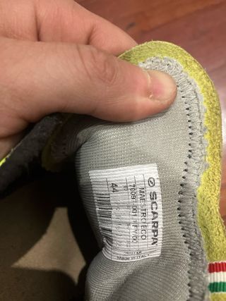 Pies de gato Scarpa talla 44