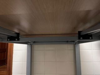 Mesa cocina extensible madera y metal