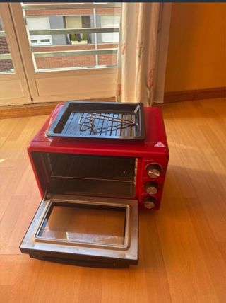 Horno Eléctrico Orbegozo 1500W Rojo
