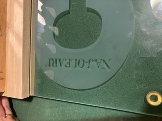 Set Tagliere Naj-Oleari Vetro e Legno