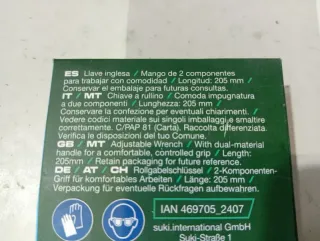 Lote 2 Llaves Ajustables Parkside