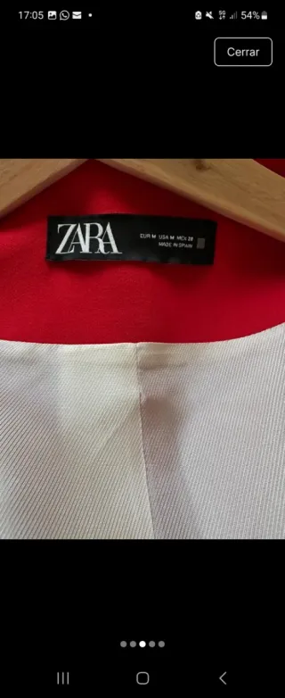 Traje Zara