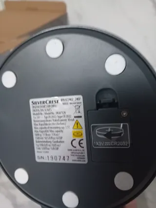 Jarra Medidora Digital SilverCrest