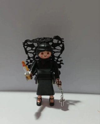 Playmobil Semana Santa Mantilla Mujeres