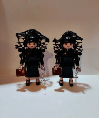 Playmobil Semana Santa Mantilla Mujeres