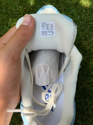 Zapatillas nuevas ASICS-gel celeste/blanco