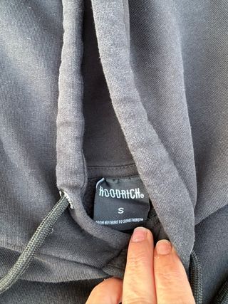 Sudadera Hoodrich Talla S Unisex Negra