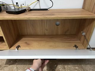 Mueble salón 2 estanterías y módulo bajo