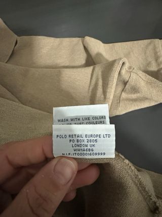 Polo Ralph Lauren Beige Talla M