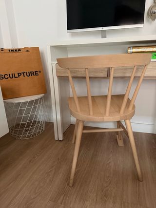 Silla Madera IKEA × Virgil Abloh