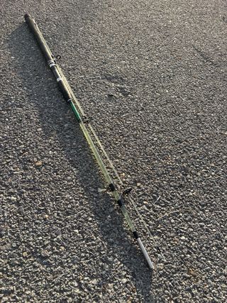 Caña de pescar de fibra de vidrio