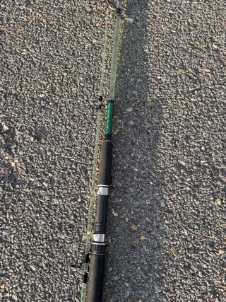 Caña de pescar de fibra de vidrio