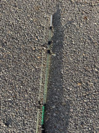 Caña de pescar de fibra de vidrio