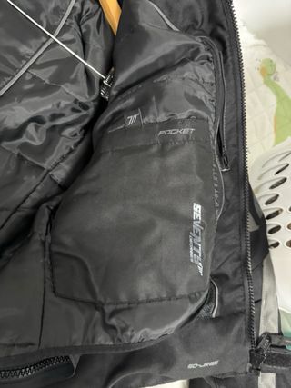 Chaqueta Moto Seventy Degrees Negra/Gris