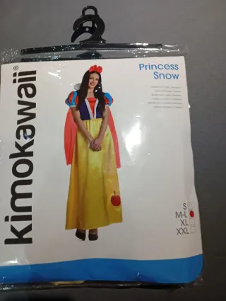 Disfraz blancanieves