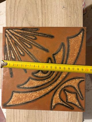 Baldosas antiguas decoradas