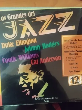 12 Vinilos Grandes del Jazz