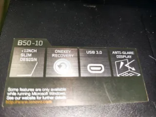 Lenovo B50-10 Portátil Negro