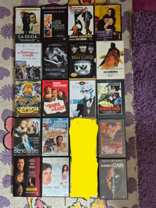Lote G, elegir películas dvd, 3 x 15 euros