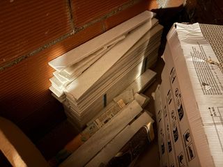 Rodapiés de mármol antiguos