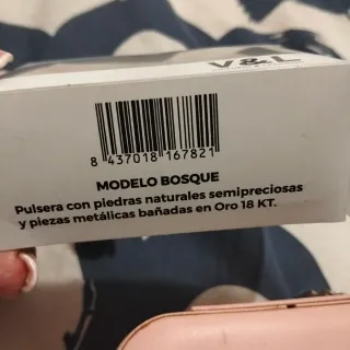 Pulsera de piedras naturales