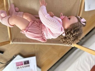 Muñeca Reborn 60cm Realista Cuerpo Tela