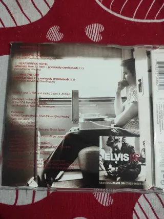 CD Single Elvis Presley- Heartbreak Hotel