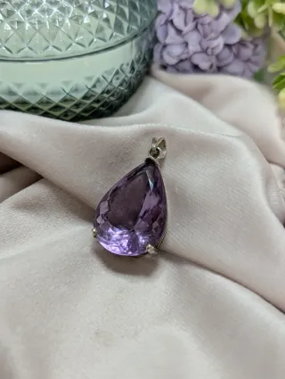 Colgante Amatista Pera
