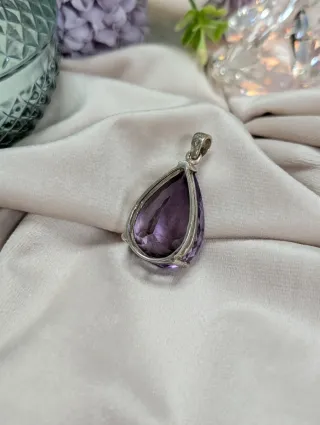 Colgante Amatista Pera