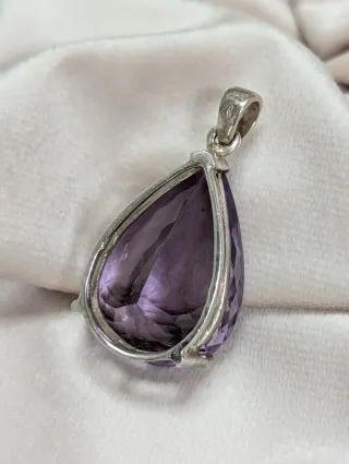 Colgante Amatista Pera