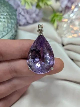 Colgante Amatista Pera