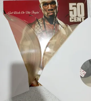 Vinilo edición limitada 50 Cent: Get Rich Or Die