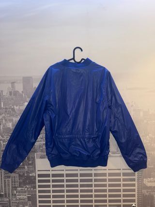 Chaqueta Bomber Fenchurch Azul Eléctrico Oversized