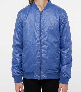 Chaqueta Bomber Fenchurch Azul Eléctrico Oversized