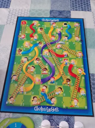 Juego de mesa Chutes and Ladders Hasbro