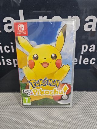NUEVO Pokémon Let's Go Pikachu! / Switch