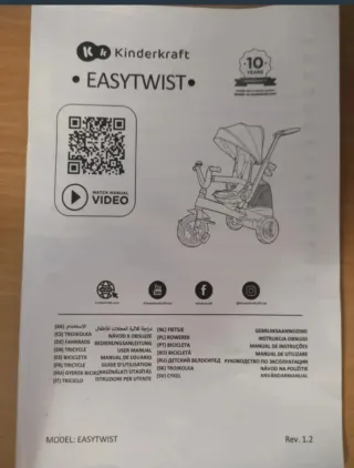 Triciclo Kinderkraft Easytwist